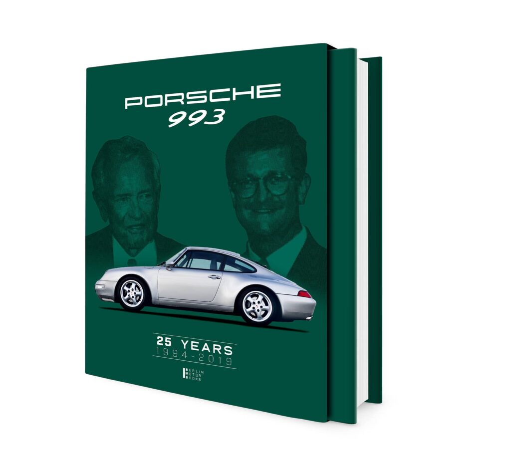 Slipcase of the book LIMITED EDITION "Porsche 993 - 25 YEARS 1994 - 2019