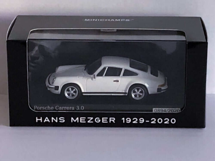 Hans Mezger 911 Carrera 3.0 Minichamps Modellauto