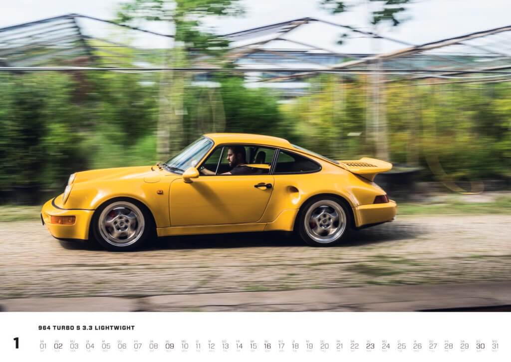 Porsche Kalender 2022: Porsche 964 Kalender „Air-Cooled Forever 2022“