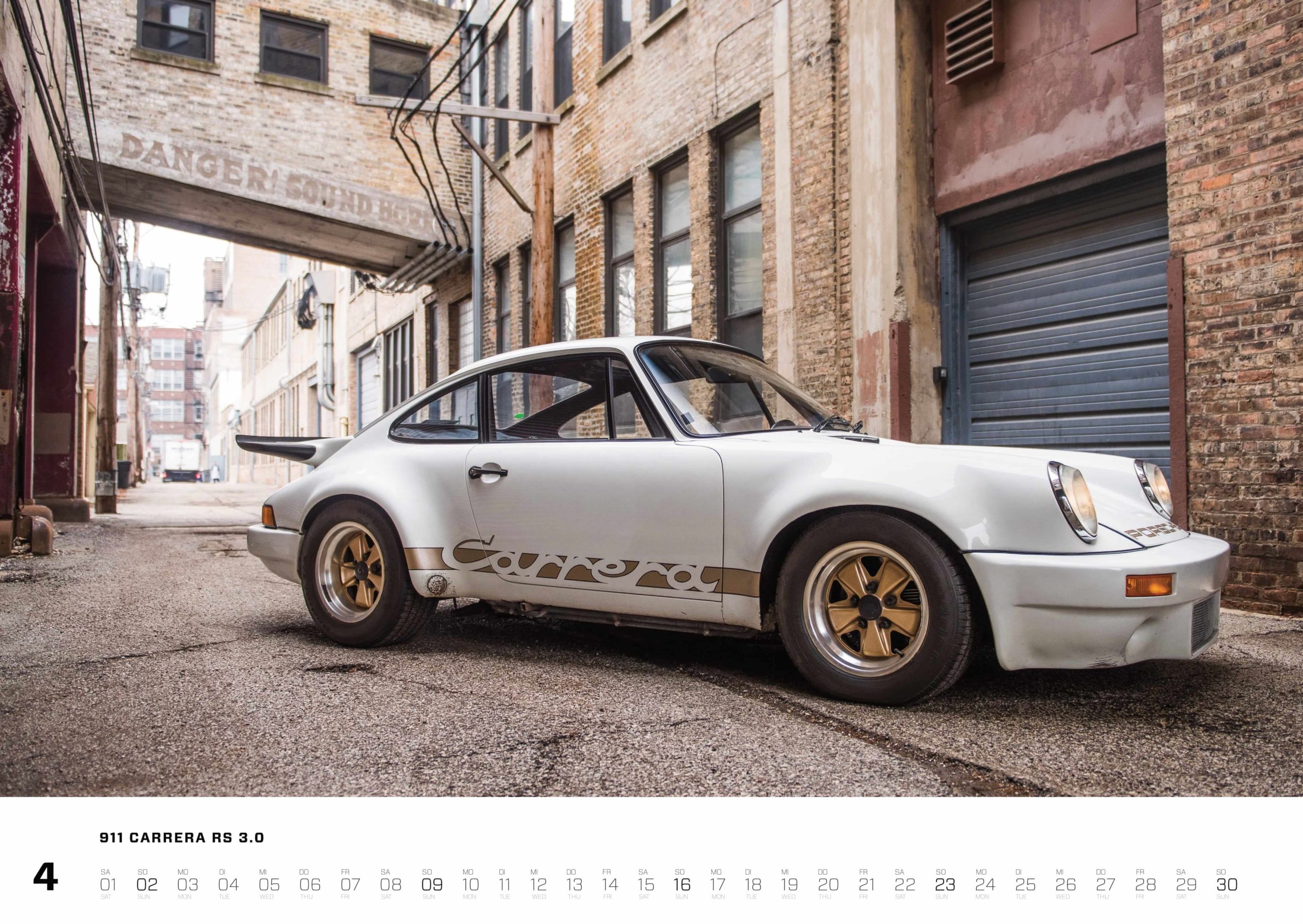 Porsche Kalender 2022: Porsche 911 G-Modell
