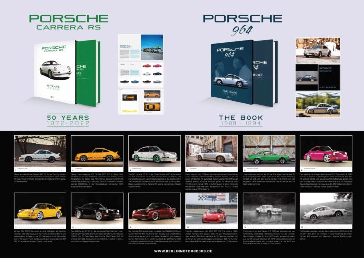 Porsche Kalender 2023: Porsche 911 Carrera RS Kalender „AIR-COOLED 2023“